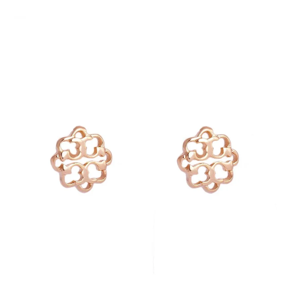 Náušnice z chirurgické oceli Victoria Walls Rose Gold Aisne v:728700