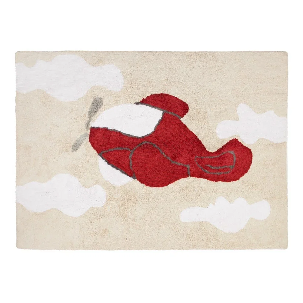 Bavlněný koberec Happy Decor Kids Plane, 160 x 120 cm v:852112