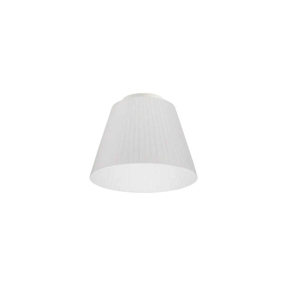 Bílé stropní svítidlo Bulb Attack Dos Plisado, ⌀ 24 cm v:778022