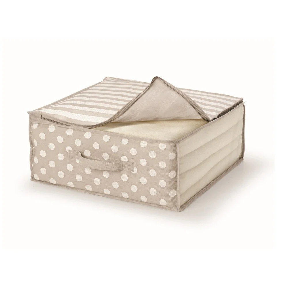 Béžový uložný box na přikrývky Cosatto Trend, 45 x 45 cm v:787174