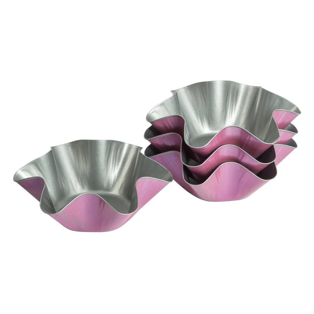 Sada 4 růžových formiček Zenker Creative, ø 16,5 cm v:1423095