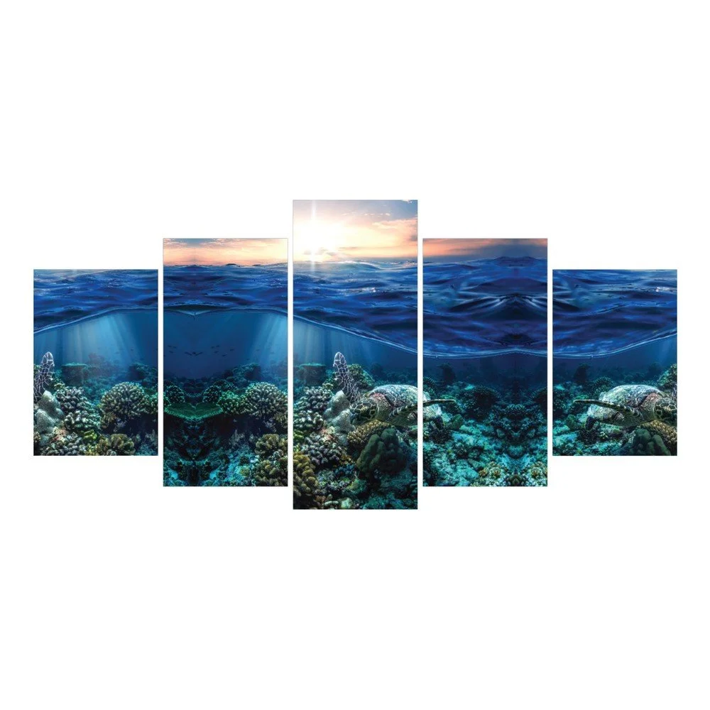 Vícedílný obraz La Maison Des Couleurs Under Water v:809286