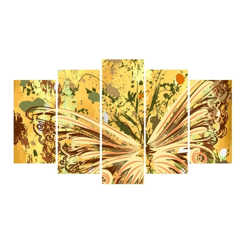 Vícedílný obraz Insigne Amarillo, 102 x 60 cm v:1196446
