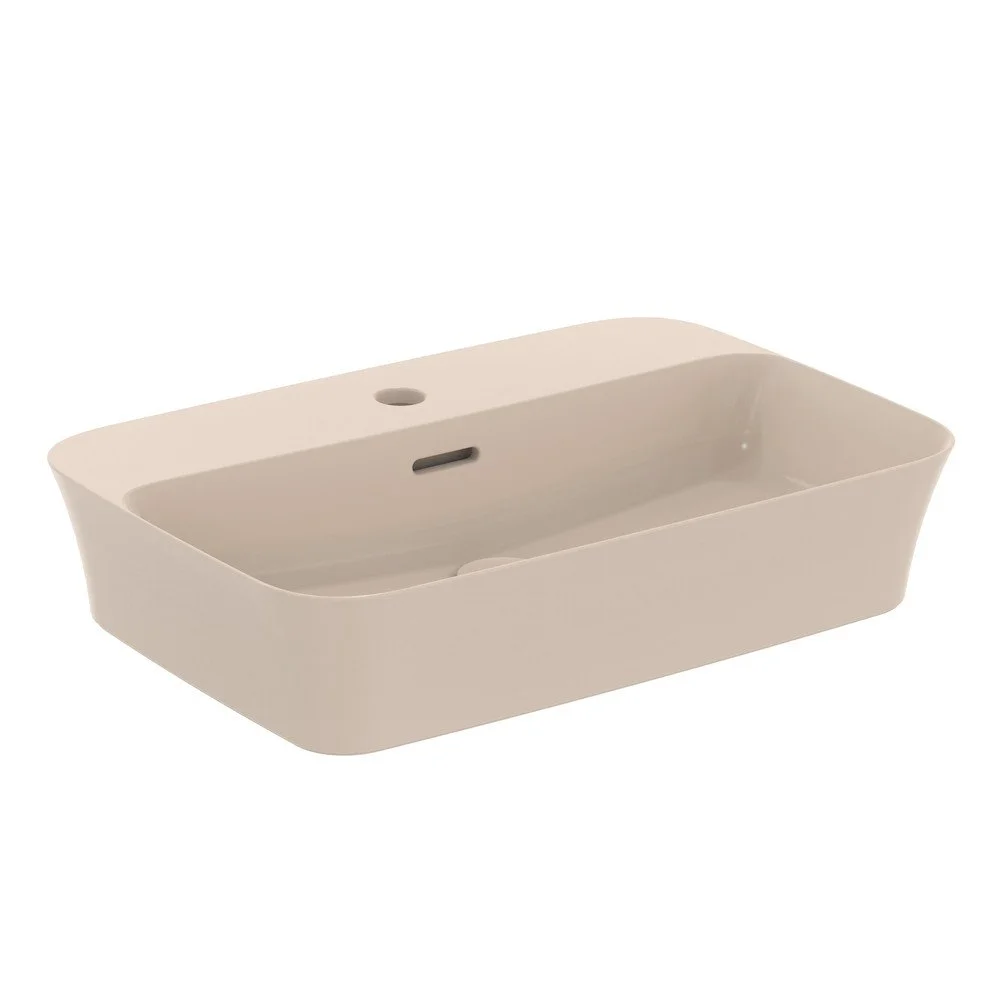 Krémové keramické umyvadlo 55×38 cm Ipalyss – Ideal Standard v:1648184 Krémové keramické umyvadlo 55×38 cm Ipalyss – Ideal Standard v:1648184