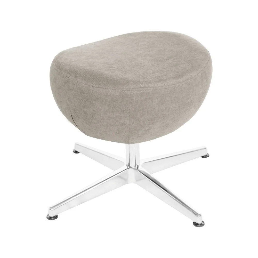 Krémová otočná stolička/podnožka My Pop Design Vostell v:918186