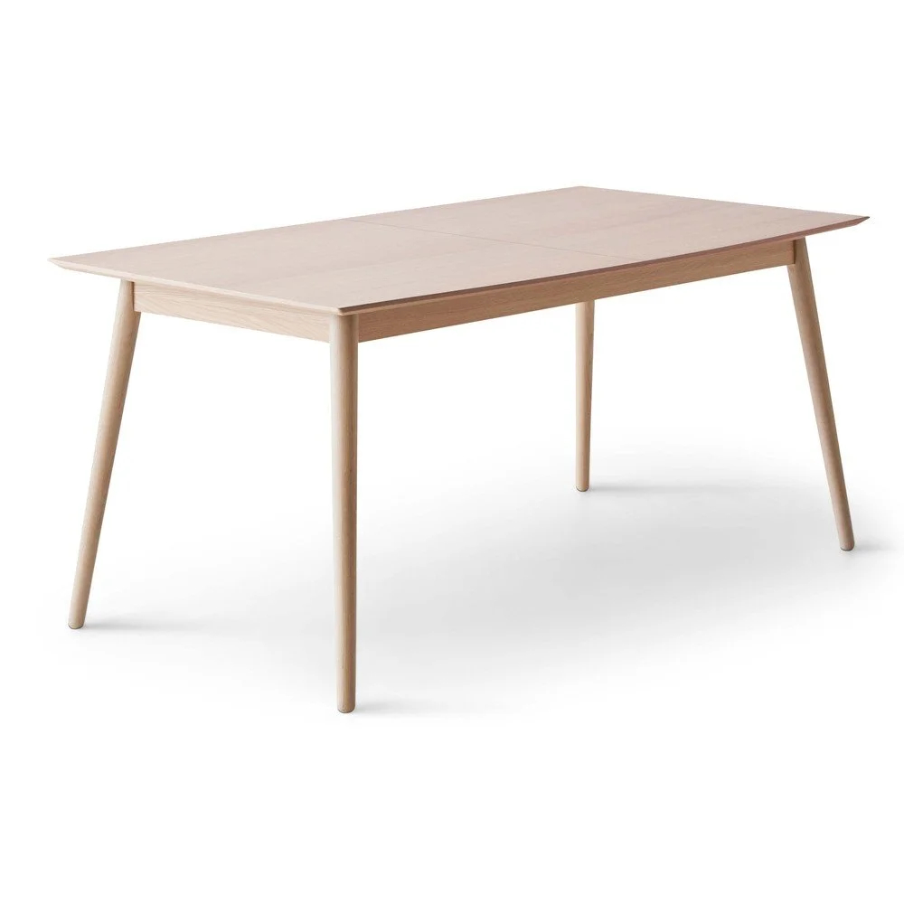 Rozkládací jídelní stůl s přídavnou deskou v dekoru dubu 100x210 cm Meza – Hammel Furniture v:1699896