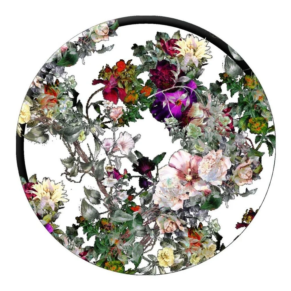 Nástěnná dekorace Styler Ring Floral, ø 70 cm v:1195766
