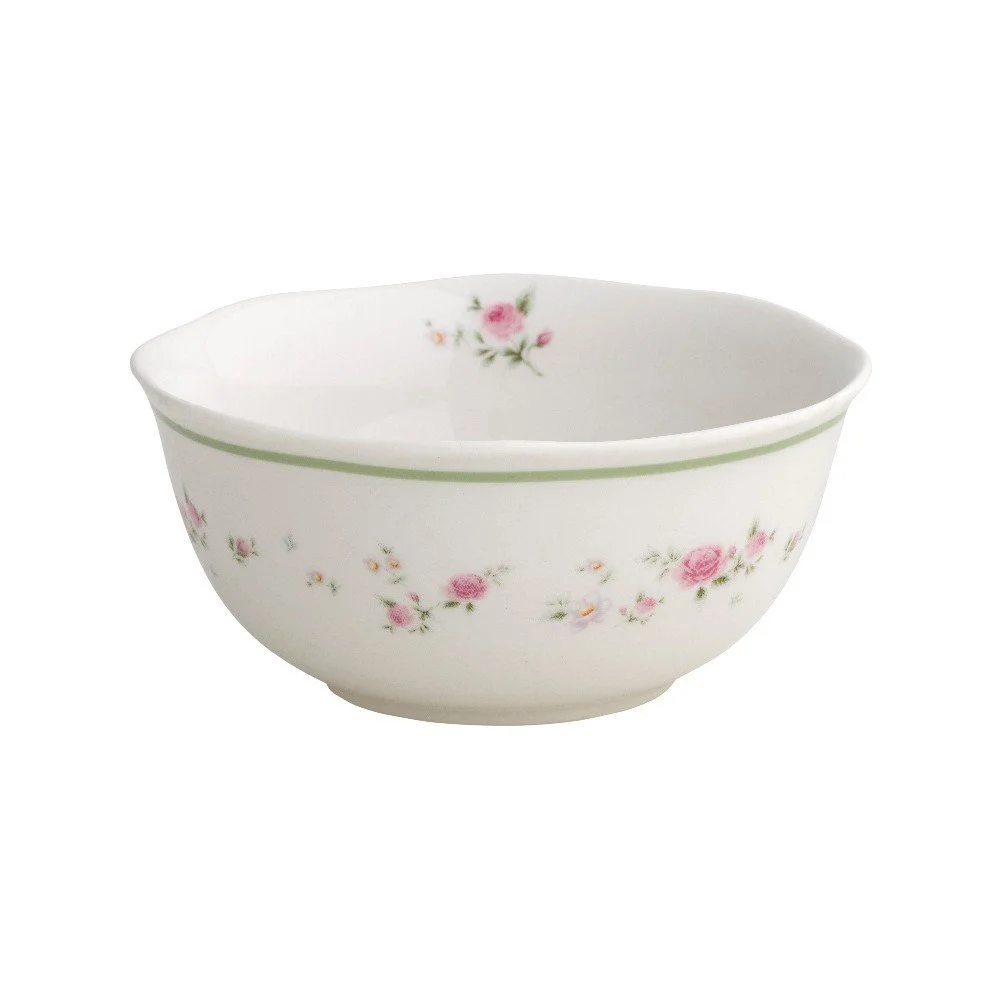 Sada 2 bílých porcelánových misek Brandani Nonna Rossa, ⌀ 14 cm v:1270632