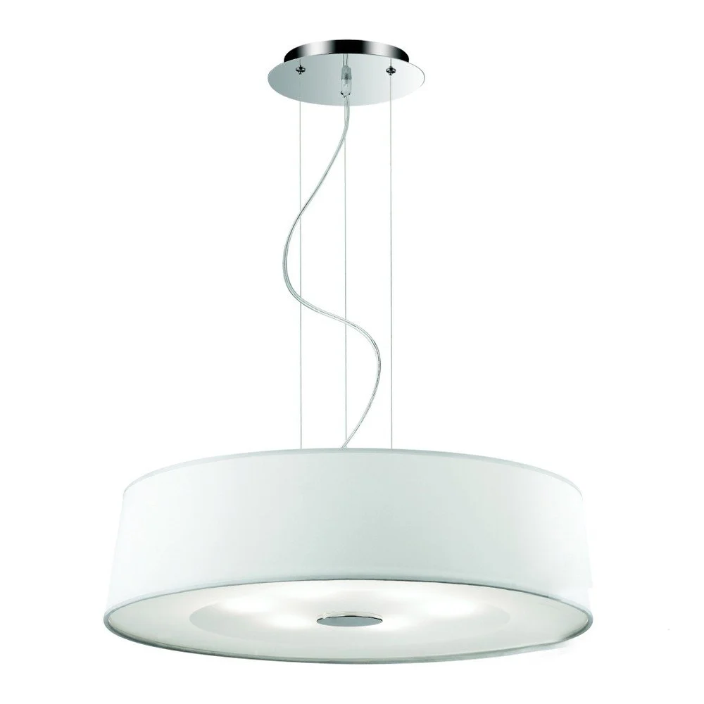 Bílé závěsné svítidlo Evergreen Lights Lenu v:883242