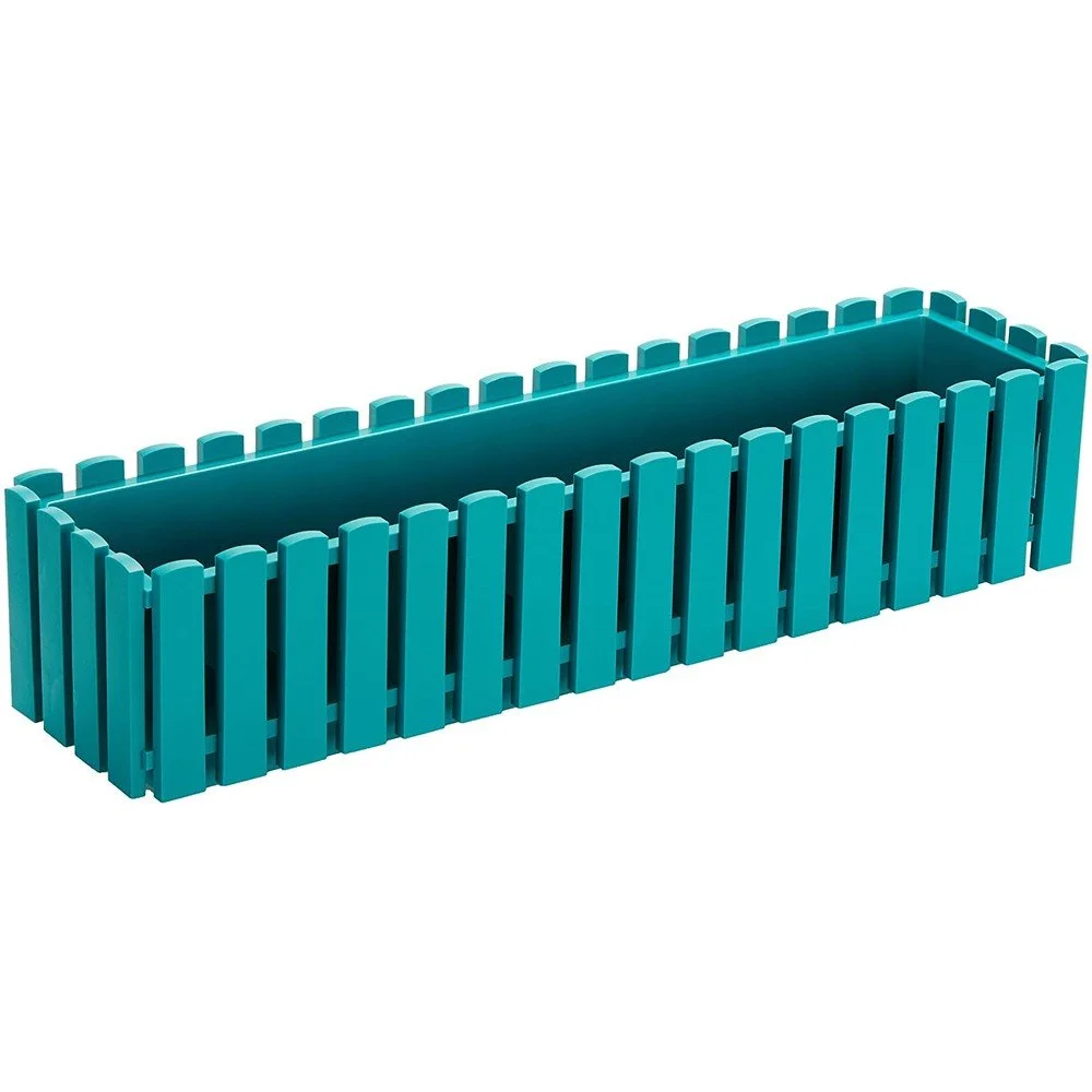 Tyrkysový truhlík Gardenico Fency System, délka 75 cm v:1259628