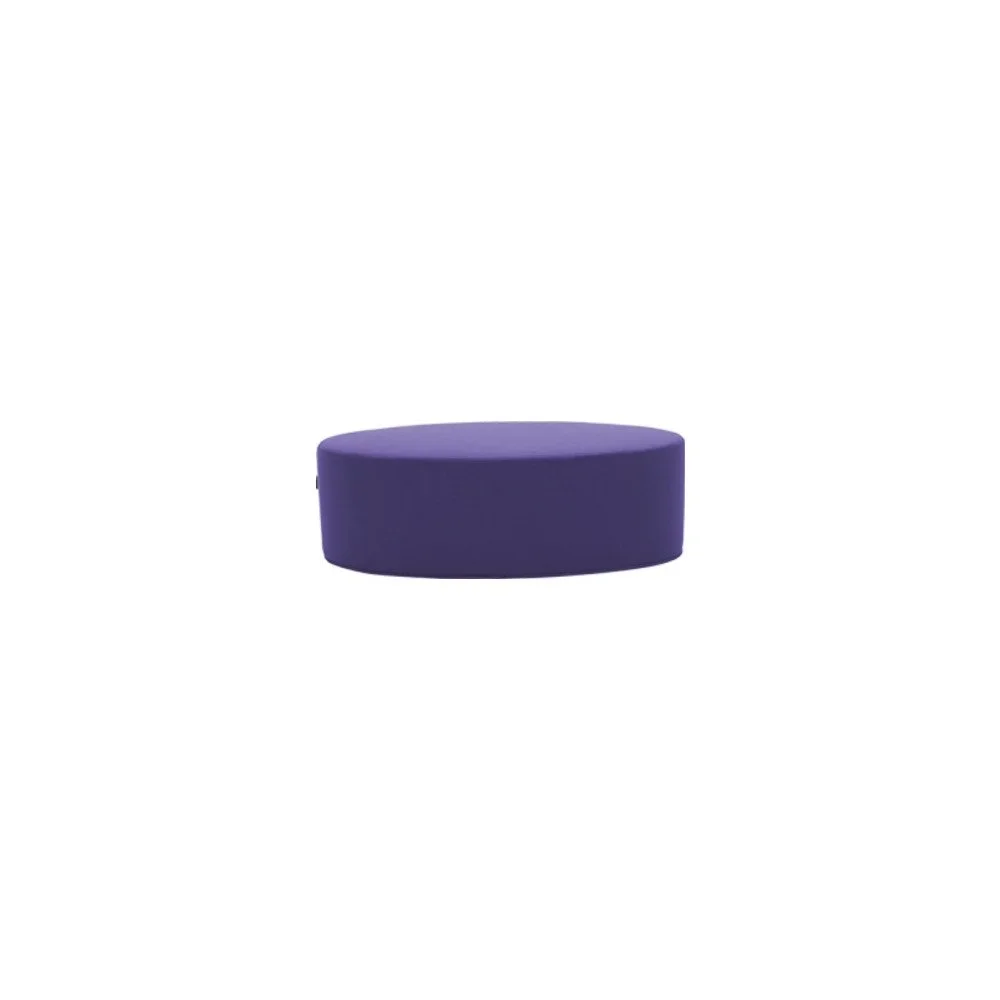 Tmavě fialový puf Softline Bon-Bon Vision Lilac, délka 60 cm v:1195362