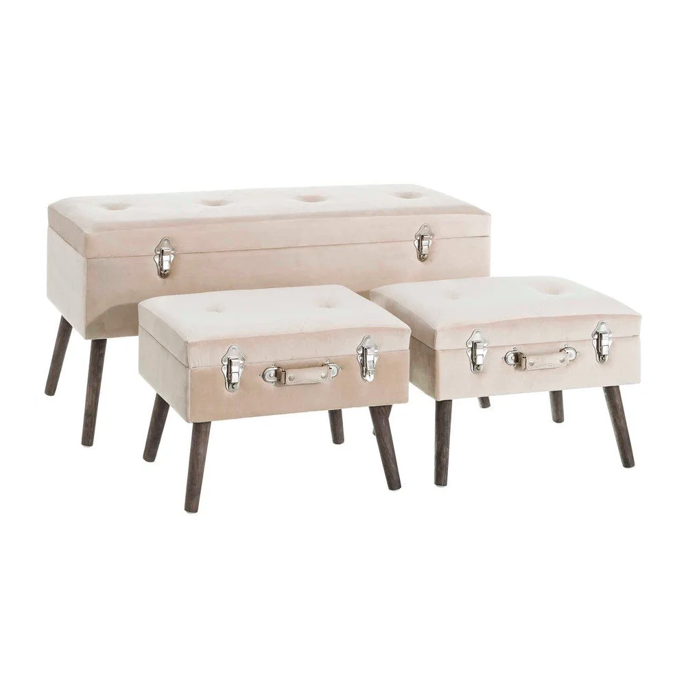 Sada 3 úložných lavic Tropicho Chest v:1061366