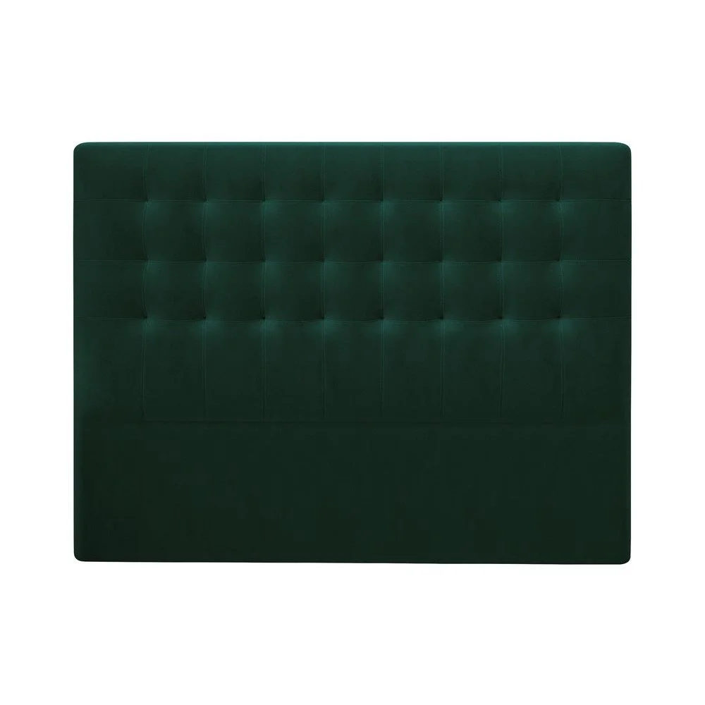 Lahvově zelené čelo postele se sametovým potahem Windsor & Co Sofas Athena, 160 x 120 cm v:1299564