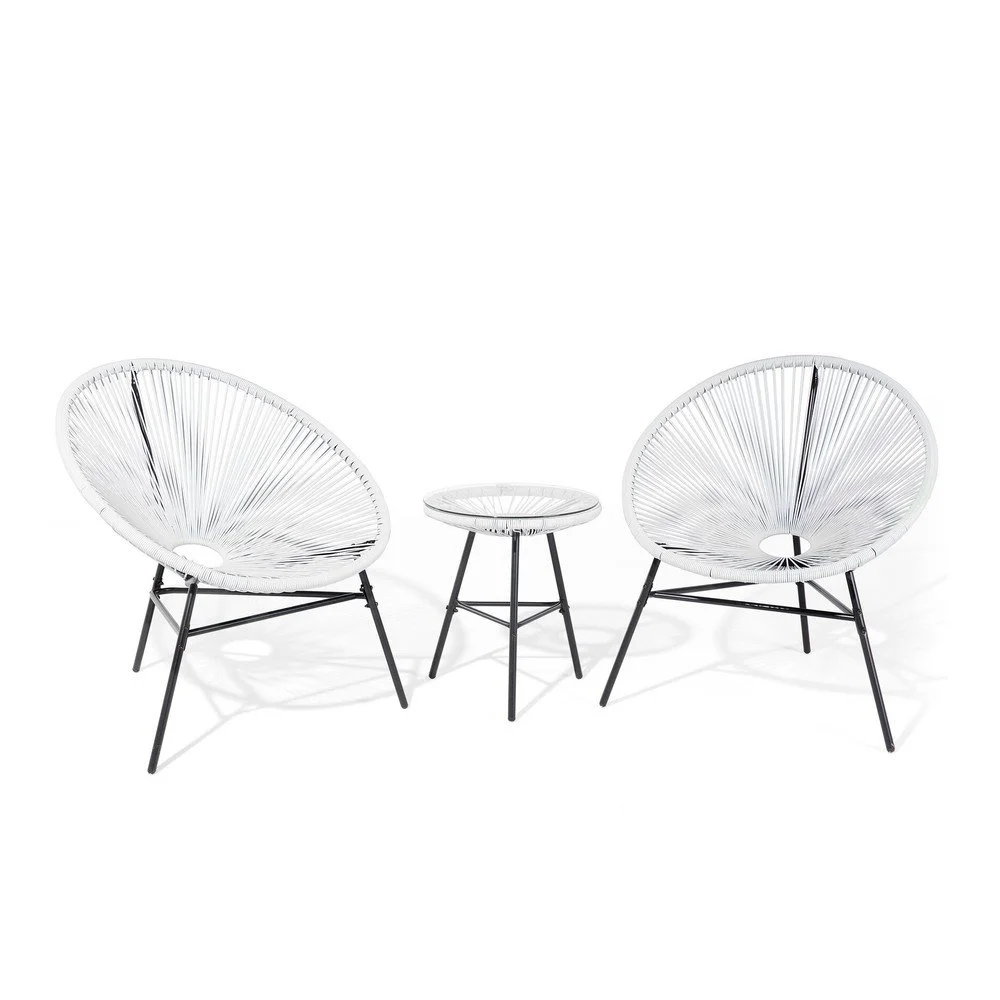 Set bílého zahradního nábytku Monobeli Bohemian v:1325484