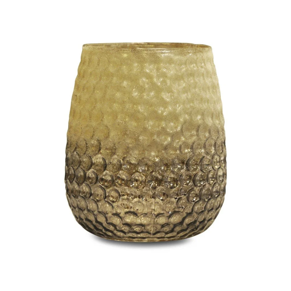 Skleněný svícen Interiörhuset Bubbly, výška 14 cm v:1022900