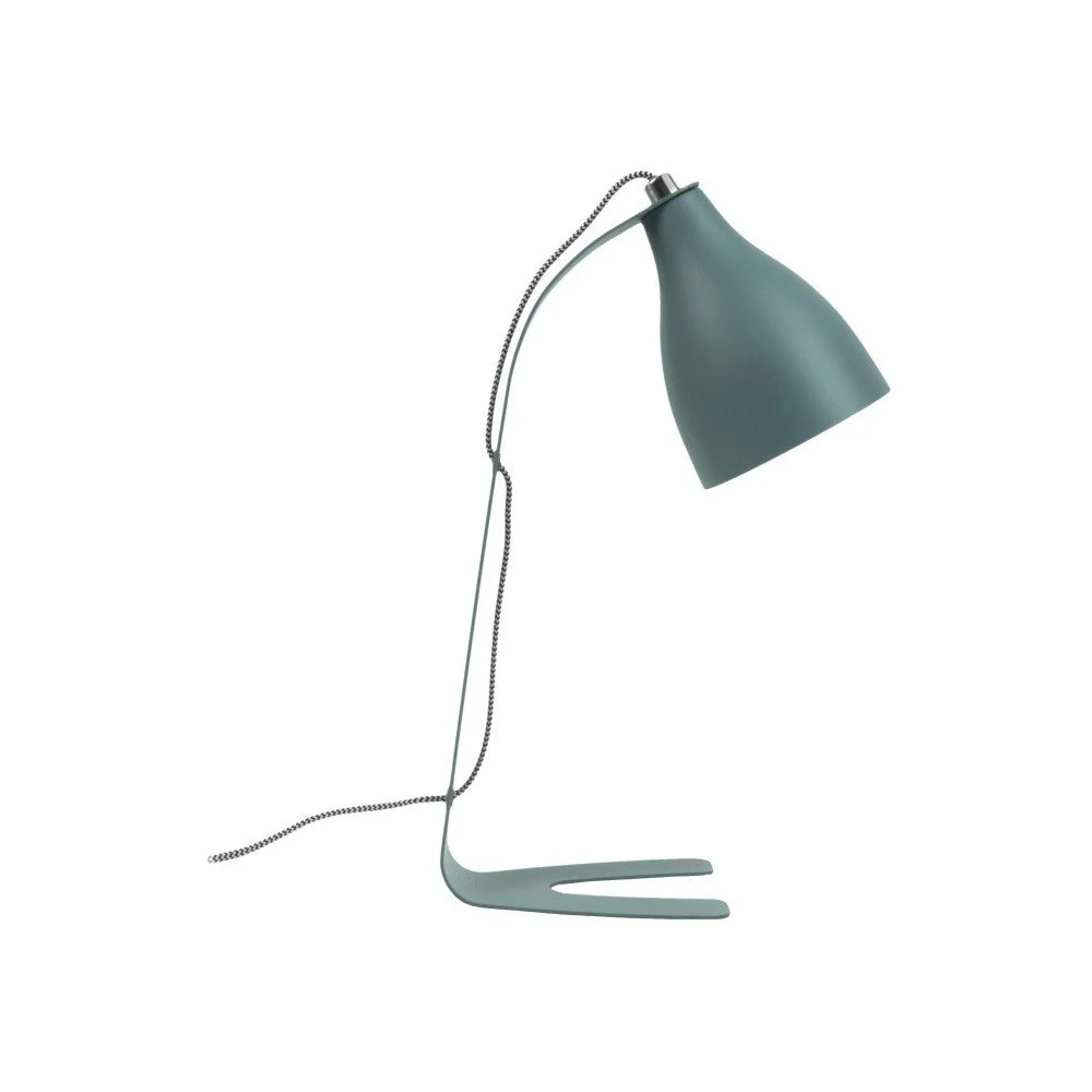 Modrá stolní lampa Present Time ETH Barefoot v:832068