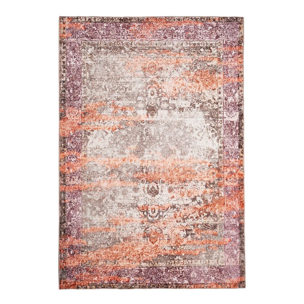 Béžovo-oranžový koberec Floorita Vintage, 80 x 150 cm v:1058398