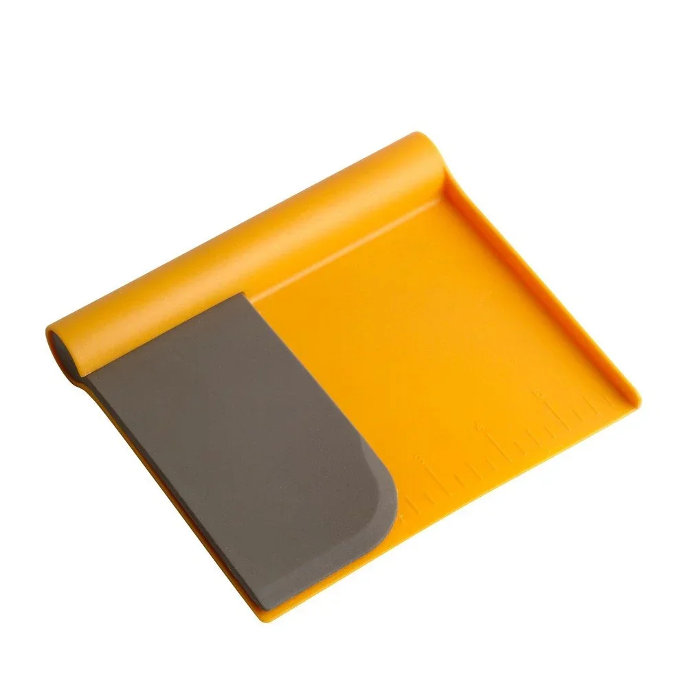 Set oranžového kráječe na těsto a stěrky Steel Function Scraper v:703836