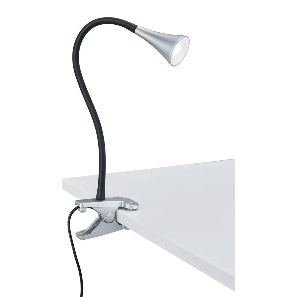 Stolní lampa Trio Viper Chalybs v:754288