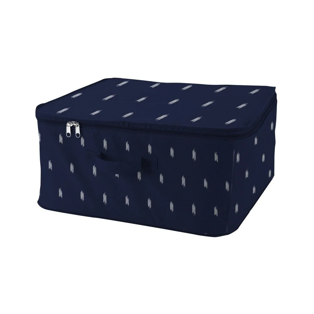 Tmavě modrý úložný box na zip Compactor Kasuri Range v:1034914