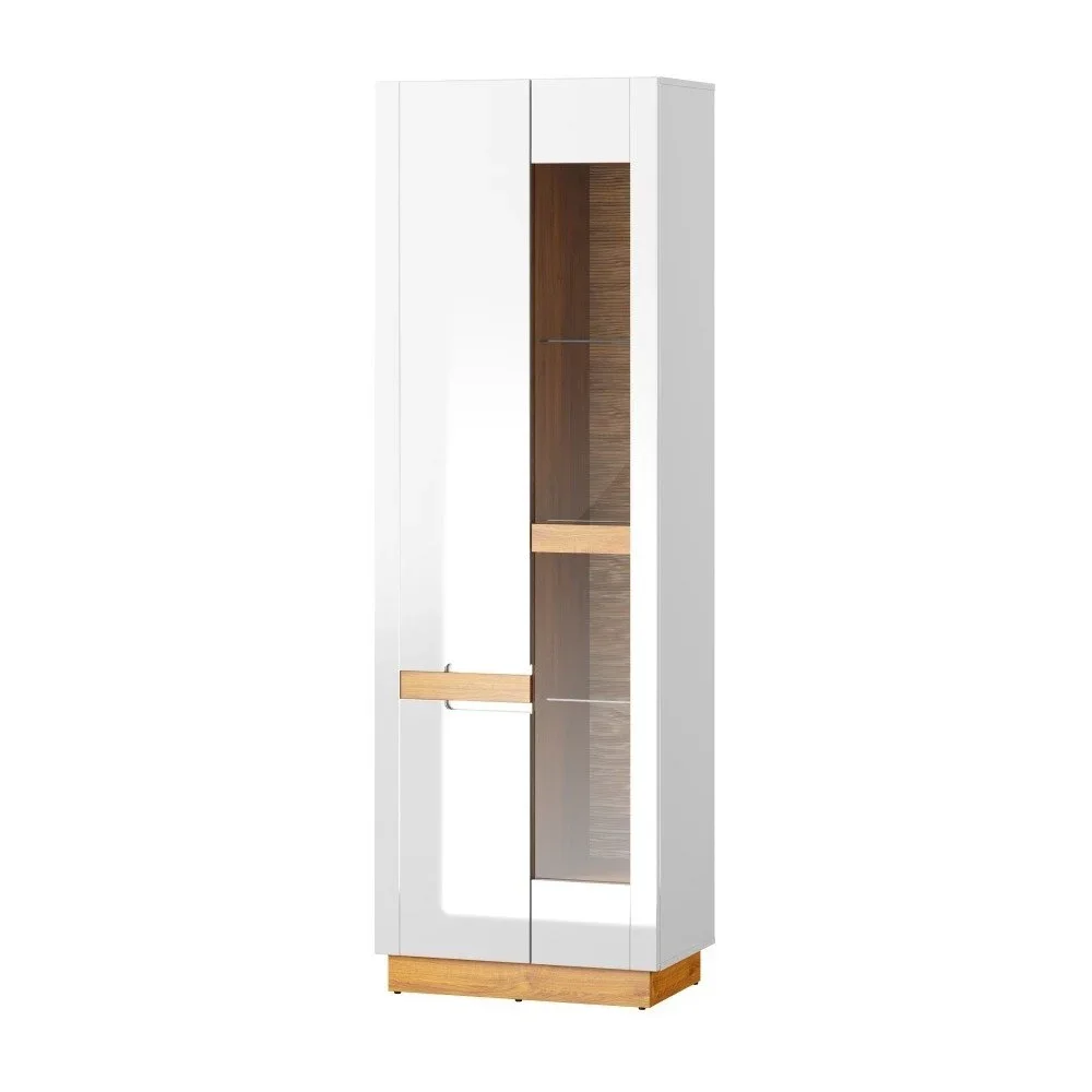 Dvojdveřová vitrína Szynaka Meble Visio, šířka 65 cm v:843394
