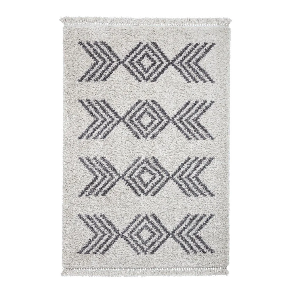 Světle krémovo-šedý koberec Think Rugs Boho Cream & Grey, 160 x 230 cm v:1172448
