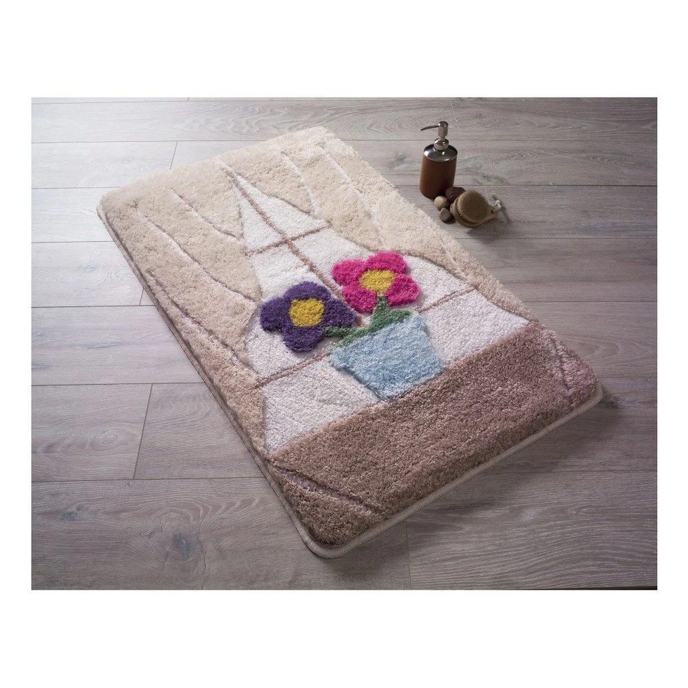 Koupelnová předložka Confetti Bathmats Pergamon Powder, 60 x 100 cm v:995028