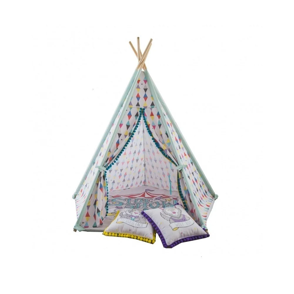 Čtvercové teepee VIGVAM Design Circus v:937418