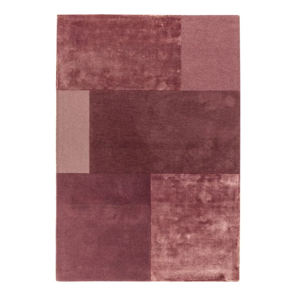 Tmavě růžový koberec Asiatic Carpets Tate Tonal Textures, 200 x 290 cm v:1334752