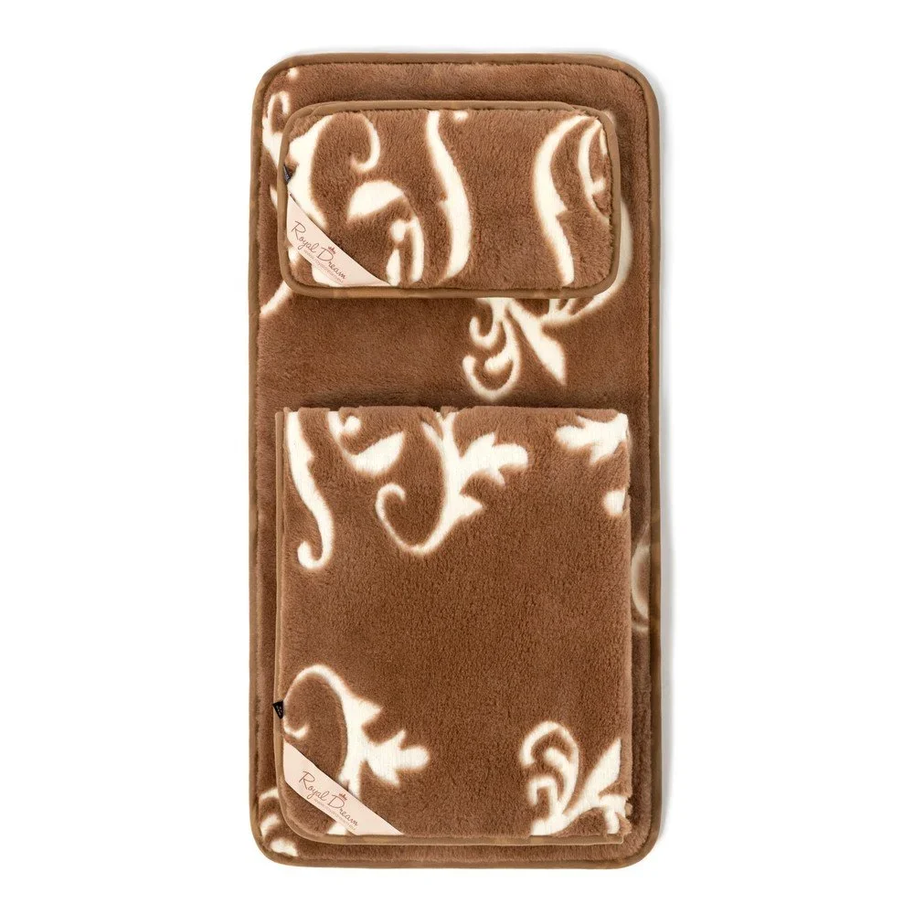 Dětský ložnicový set z velbloudí vlny Royal Dream Brown Ornament v:1205486