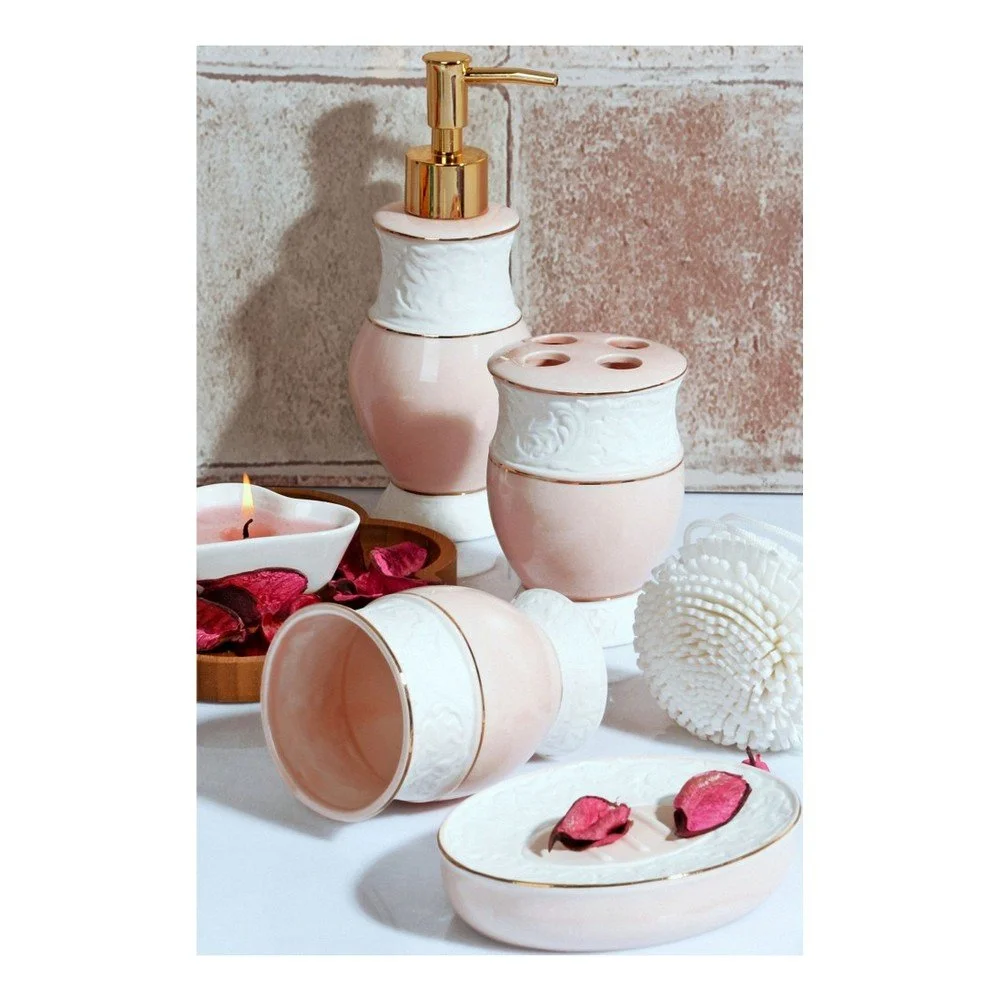 Set růžových koupelnových doplňků Baroque v:1104976