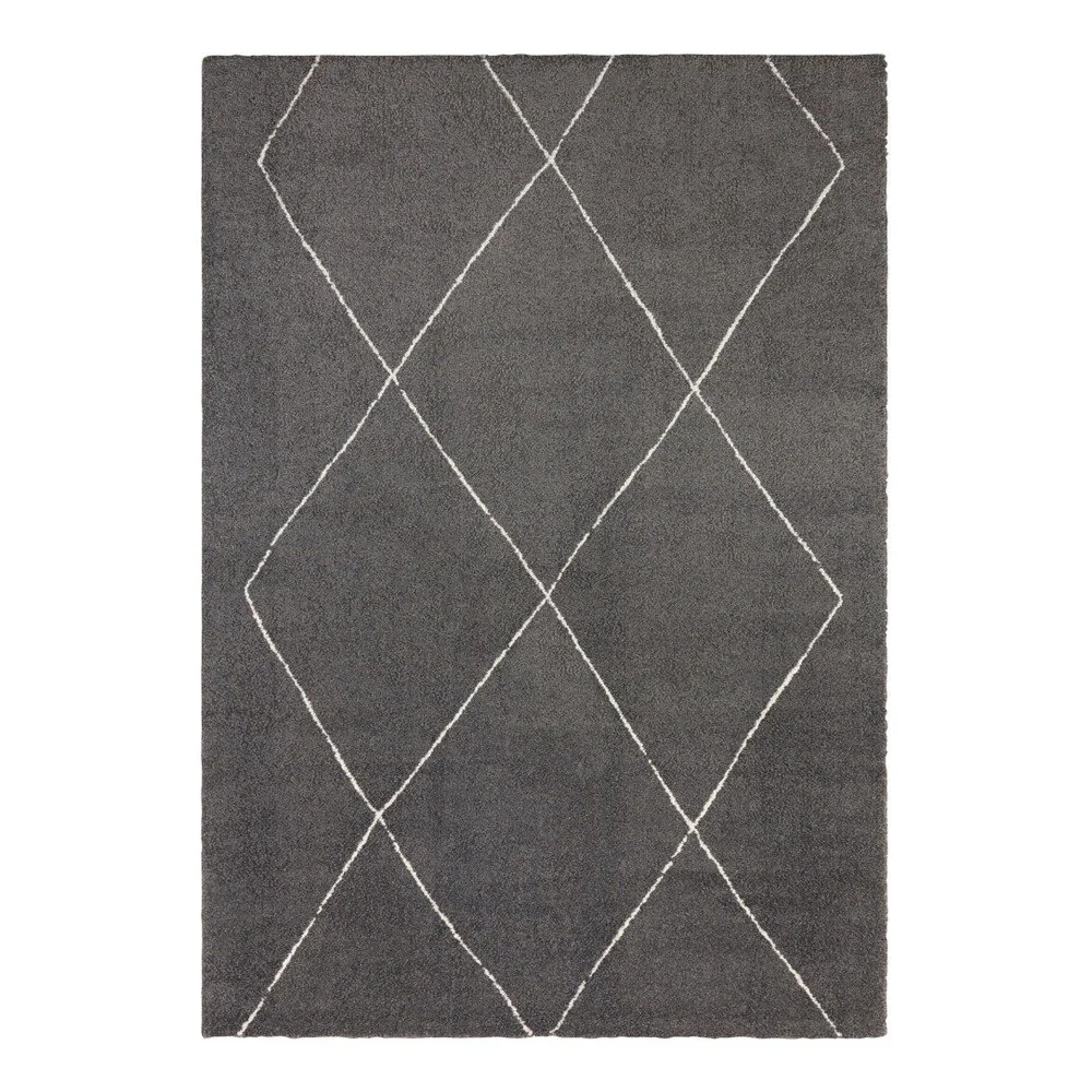 Tmavě šedý koberec Elle Decoration Glow Massy, 80 x 150 cm v:1264692