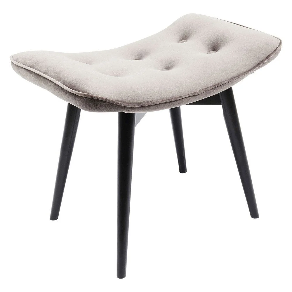 Šedá stolička Kare Design Vicky Velvet v:1089262