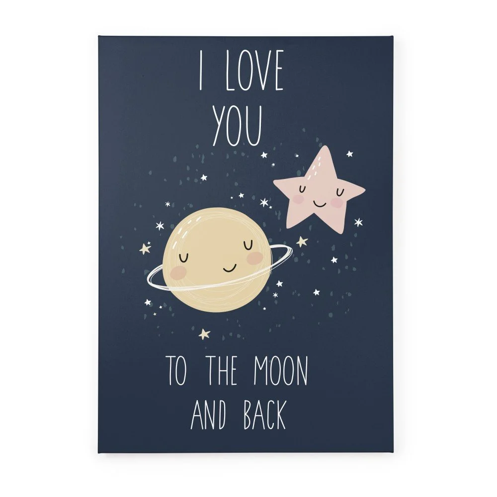 Obraz na plátně Tanuki Moon And Back, 70 x 50 cm v:1257924