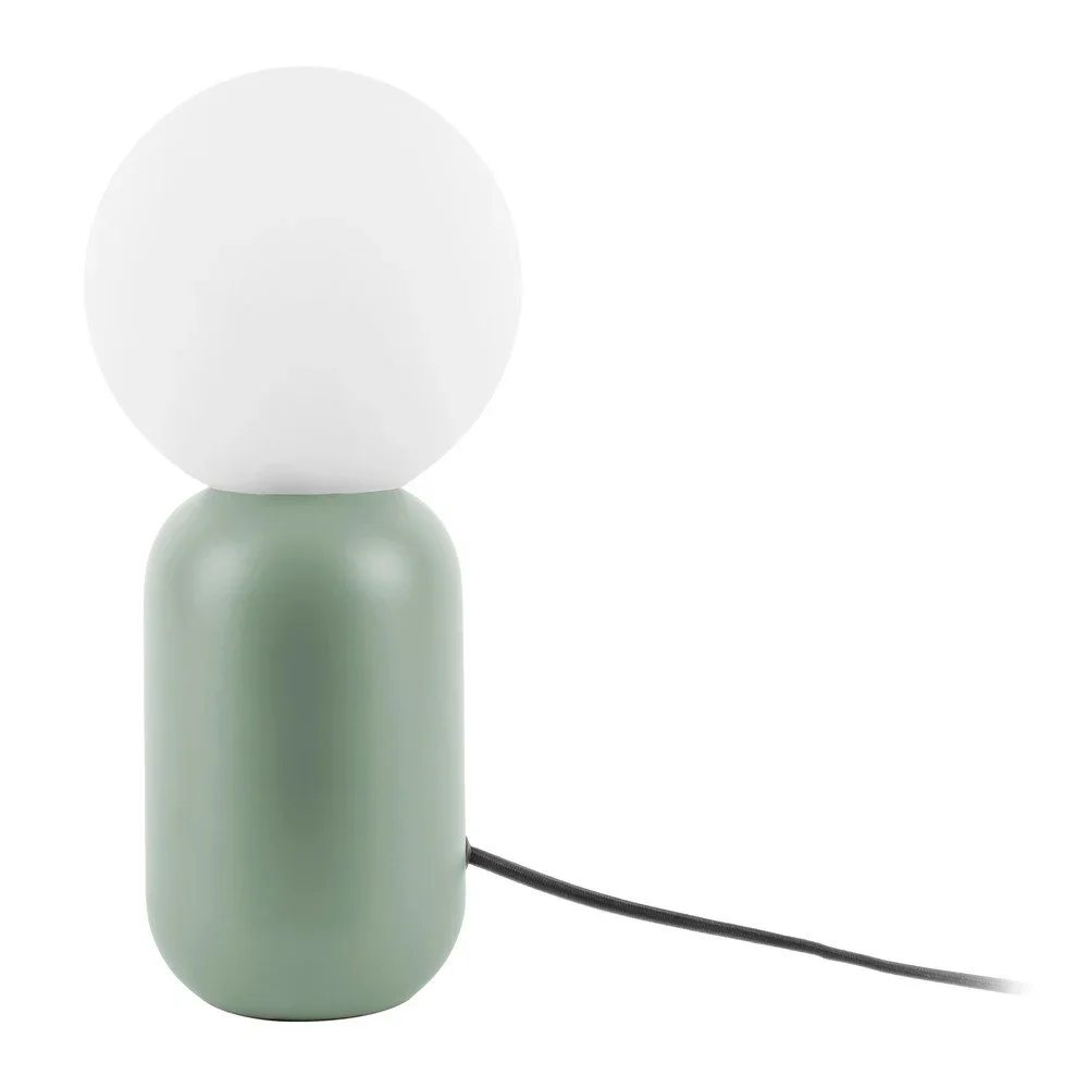 Mátově zelená stolní lampa Leitmotiv Gala, výška 32 cm v:1315448