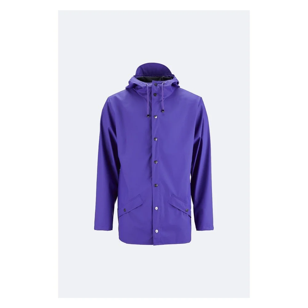 Fialová unisex bunda s vysokou voděodolností Rains Jacket, velikost XS / S v:1160604