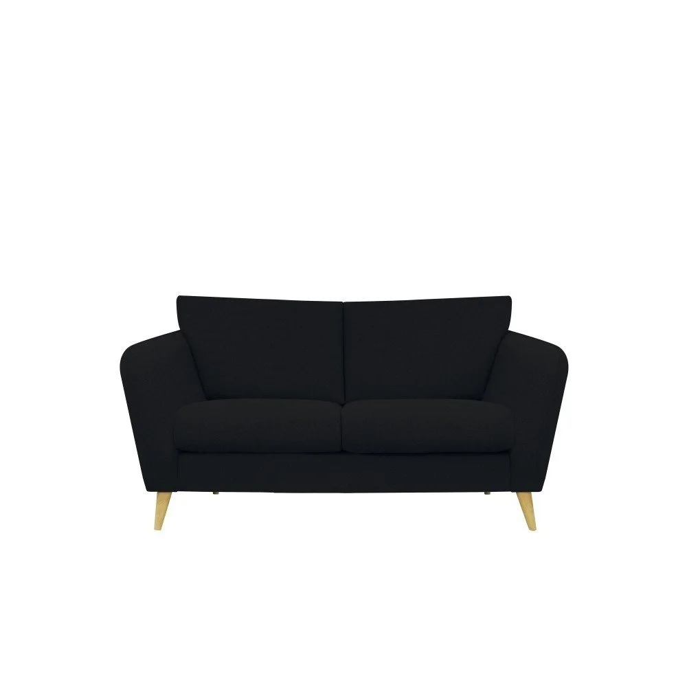 Černá dvoumístná pohovka Helga Interiors Max v:869528