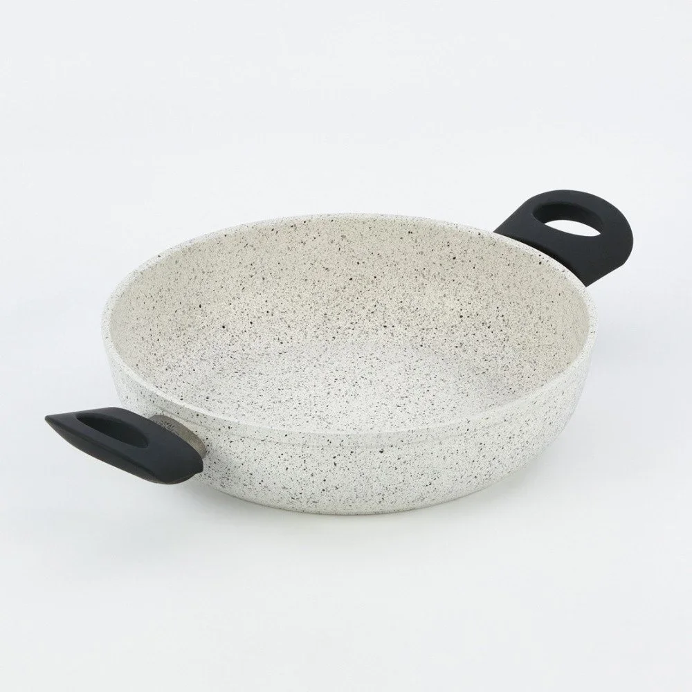 Pánev s černými úchyty Bisetti Stonewhite, 24 cm v:823896