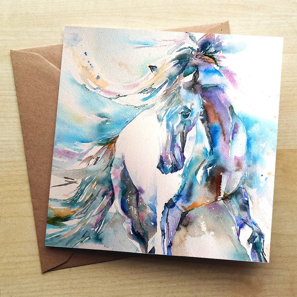 Přáníčko Wraptious Spanish Horse v:723754