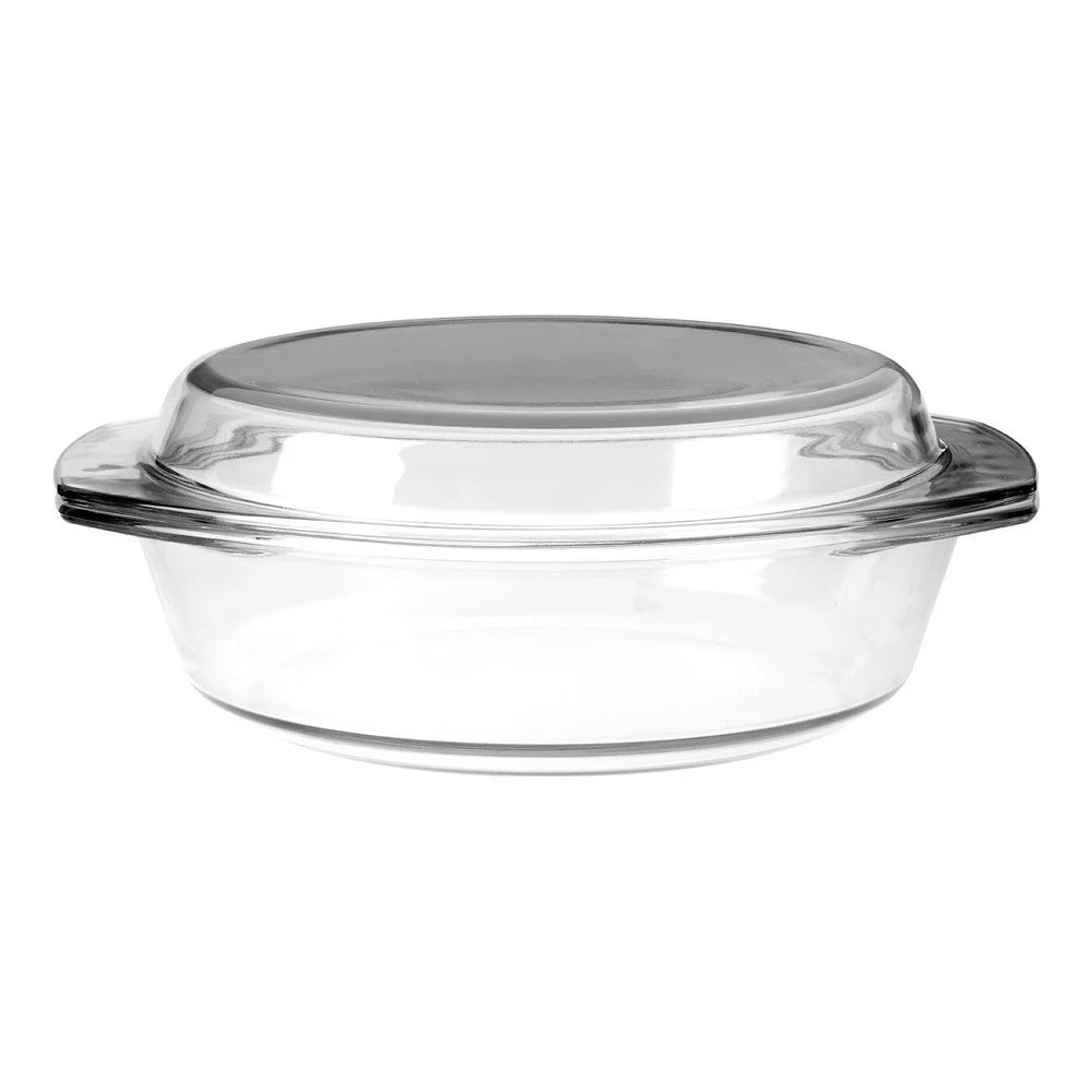 Skleněná zapékací mísa s poklicí Premier Housewares, 2 l v:835972
