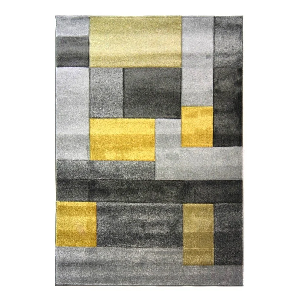 Šedo-žlutý koberec Flair Rugs Cosmos, 160 x 230 cm v:1002606