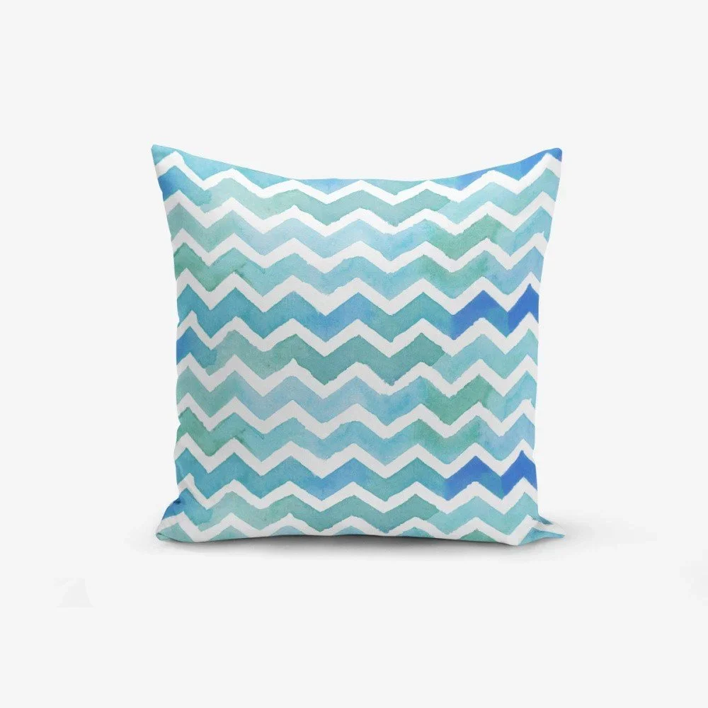 Povlak na polštář s příměsí bavlny Minimalist Cushion Covers ZigZag, 45 x 45 cm v:1135018