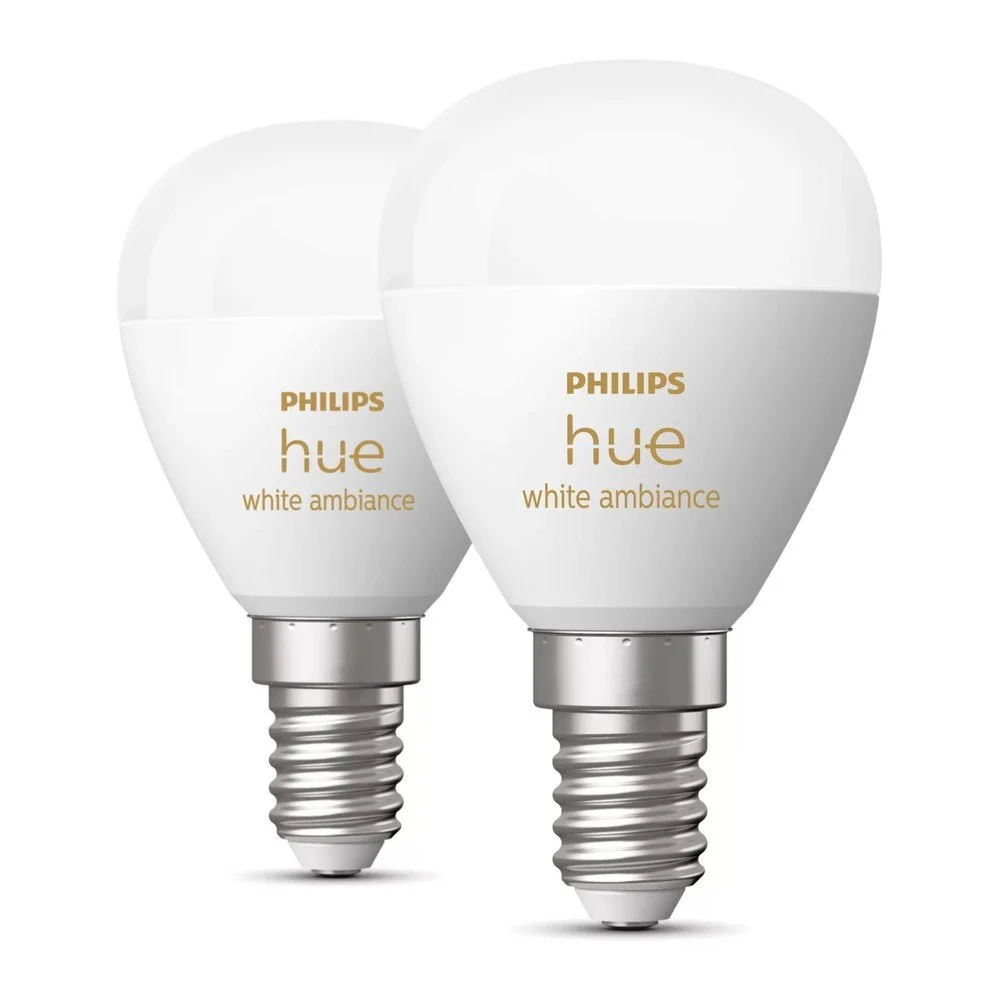 Smart žárovky v sadě 2 ks E14, 5 W White ambiance – Philips Hue v:1680482