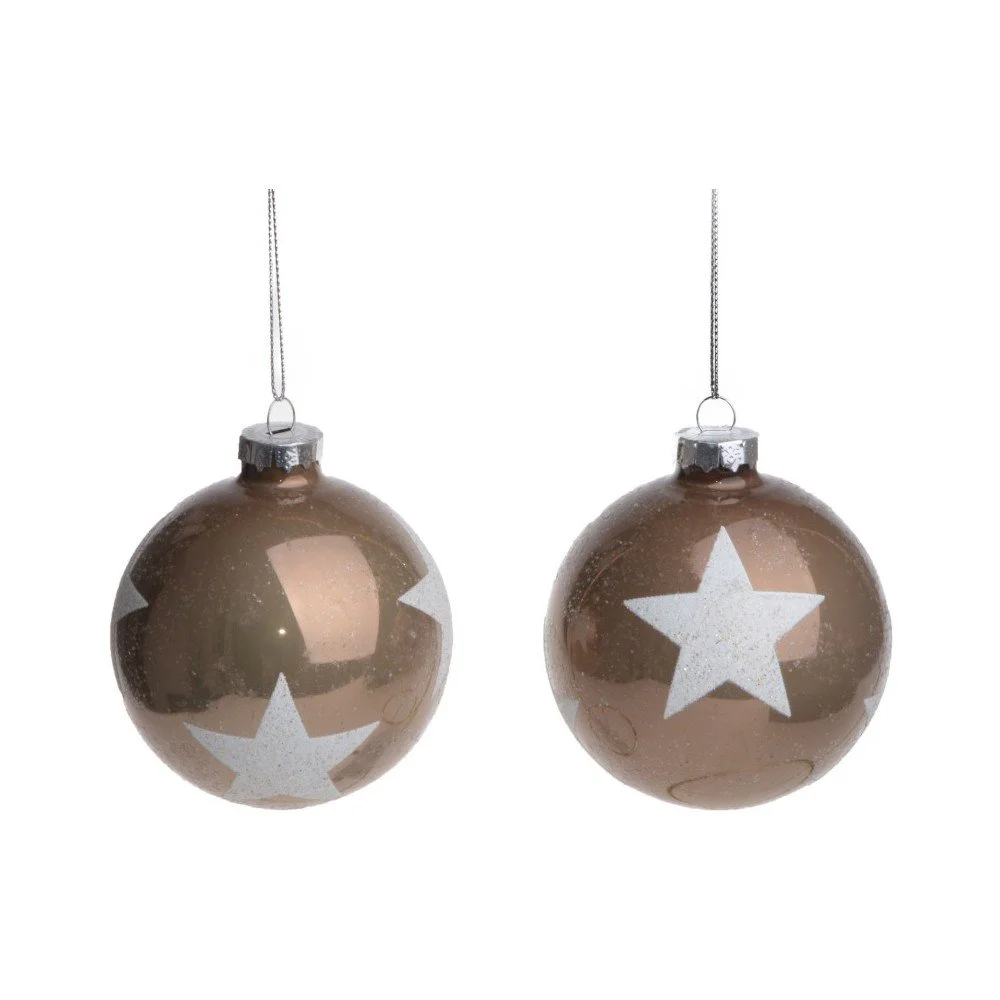 Sada 2 závěsných dekorací Ewax Stars v:709540
