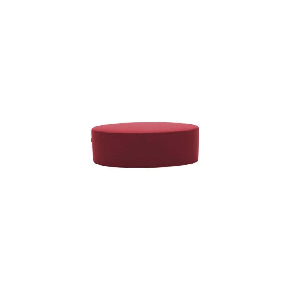 Tmavě červený puf Softline Bon-Bon Vision Red, délka 60 cm v:1195358