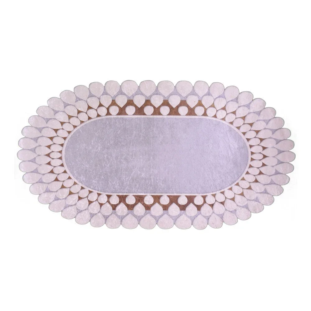 Koberec Vitaus Zinno Oval Kahve, 80 x 120 cm v:1075848
