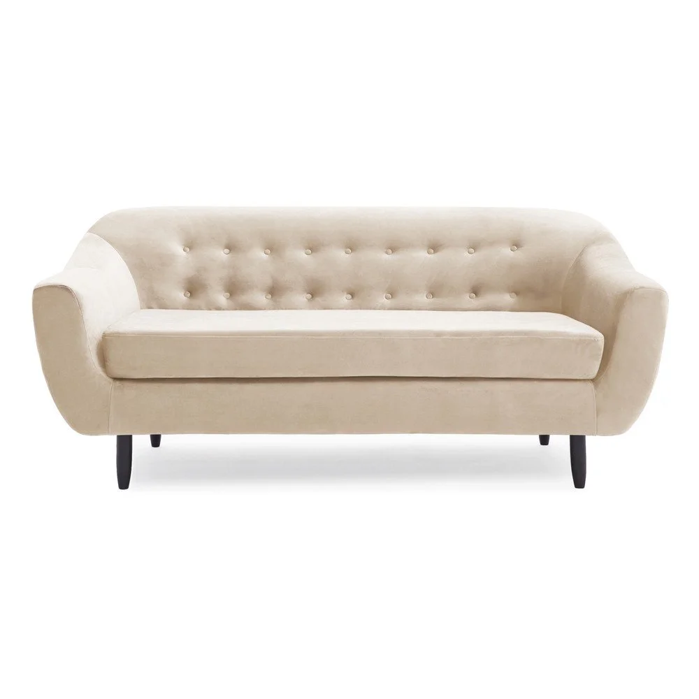Světle béžová dvoumístná pohovka Vivonita Laurel Silky v:1084904