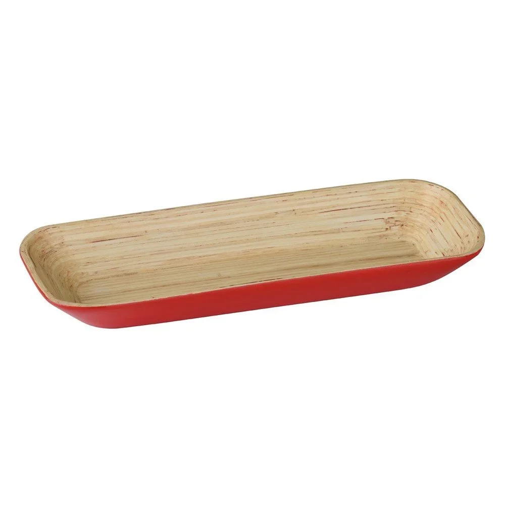 Bambusová servírovací miska Premier Housewares Kyoto Red v:716888