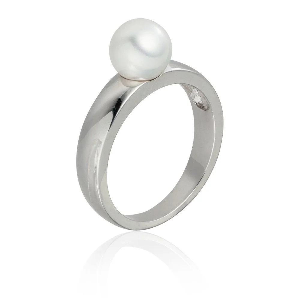 Perlový prsten Nova Pearls Copenhagen Jeanne White, vel. 50 v:1194268