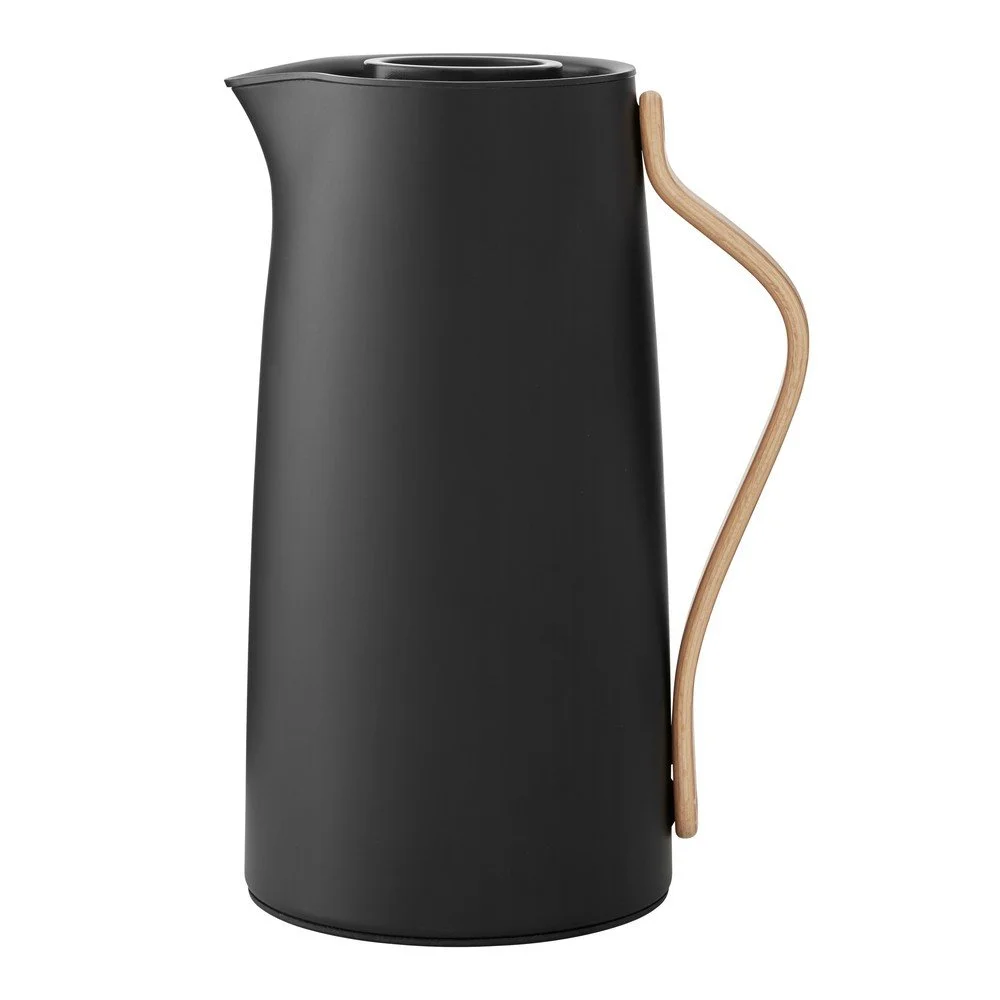 Černá termokonvice z nerezové oceli 1,2 l Emma – Stelton v:1939494